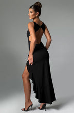 Theadora Maxi Dress - Black - Napalia
