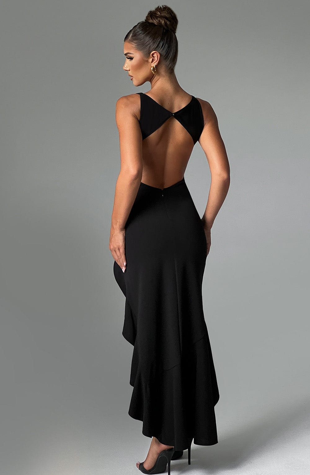 Theadora Maxi Dress - Black - Napalia