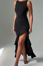 Theadora Maxi Dress - Black - Napalia