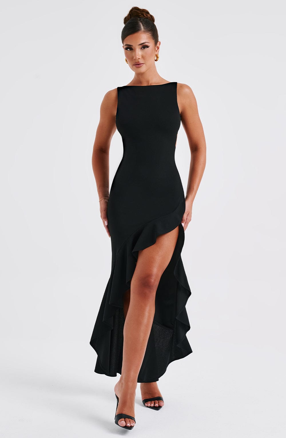 Theadora Maxi Dress - Black - Napalia