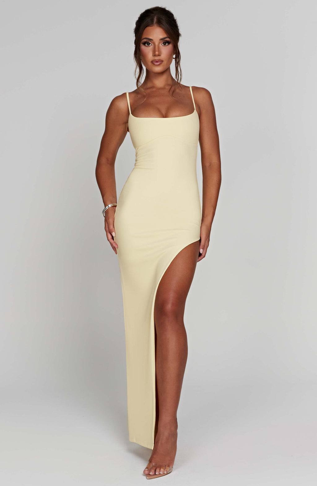Tiarne Maxi Dress - Lemon - Napalia