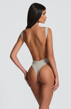 Tori Bodysuit - Light Grey - Napalia