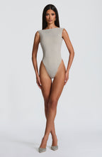 Tori Bodysuit - Light Grey - Napalia