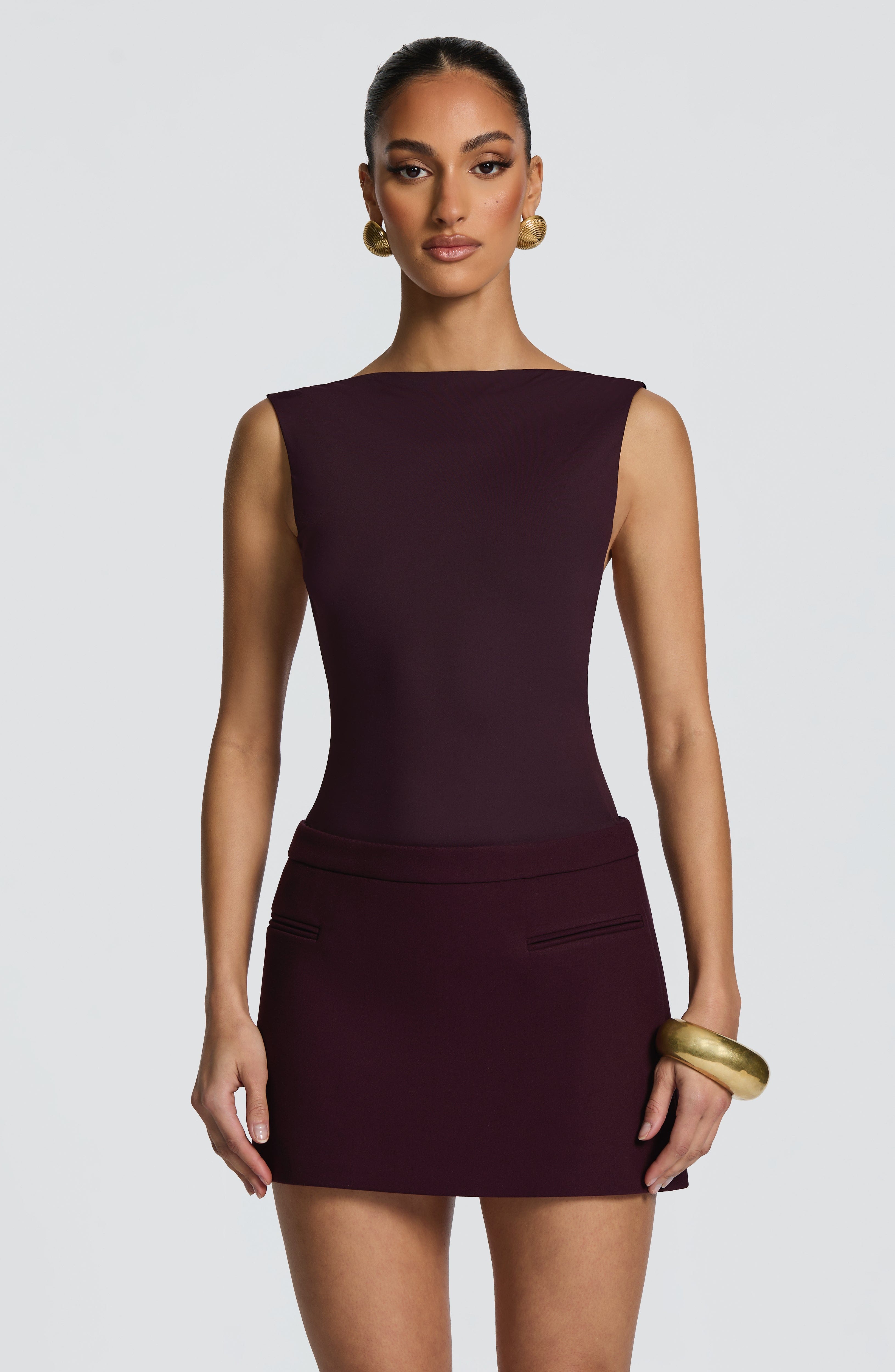 Tori Bodysuit - Plum - Napalia