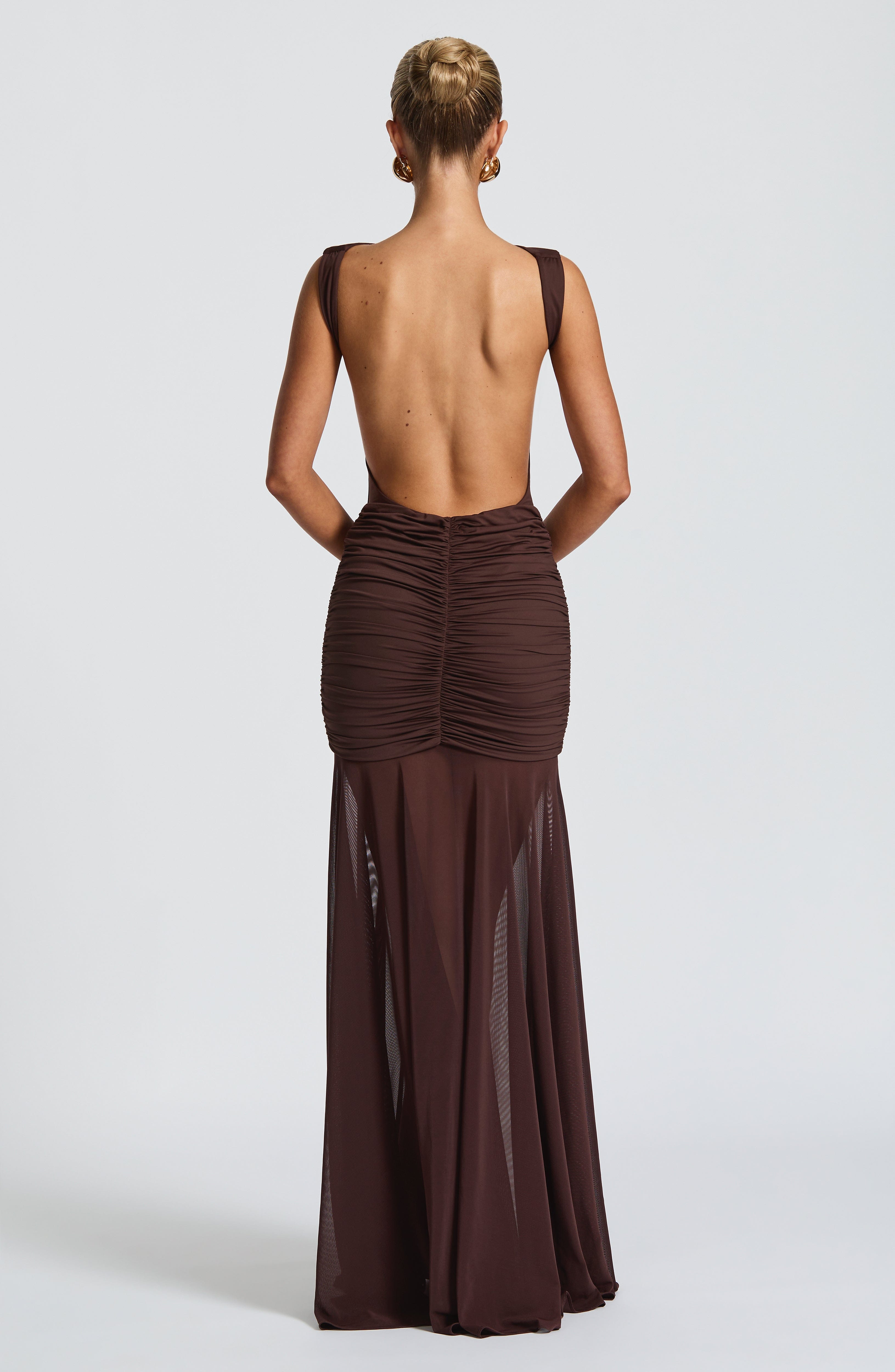 Tori Bodysuit - Plum Brown - Napalia