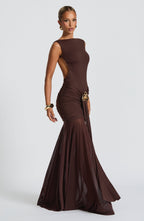 Tori Bodysuit - Plum Brown - Napalia