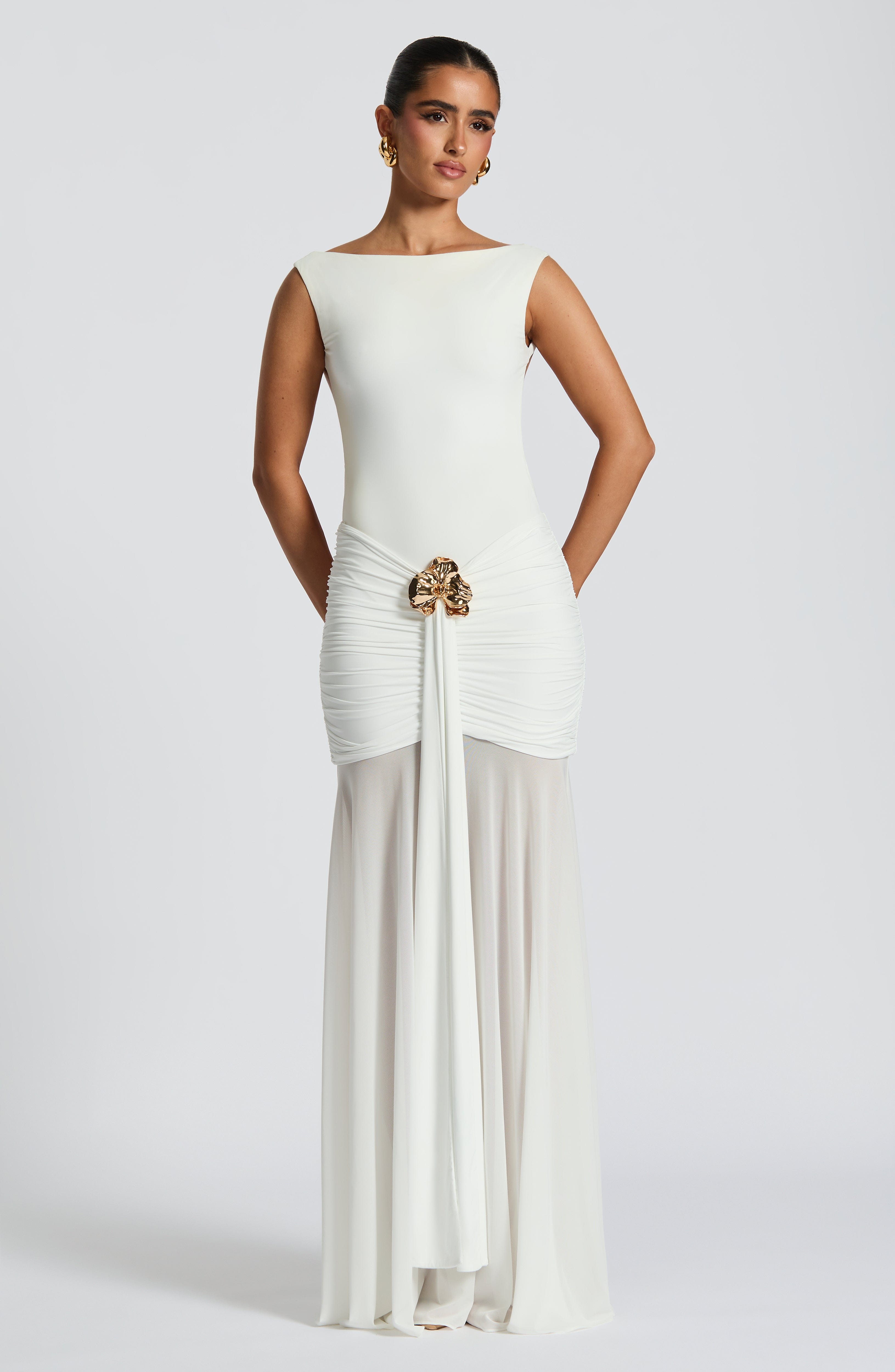Tori Bodysuit - White - Napalia