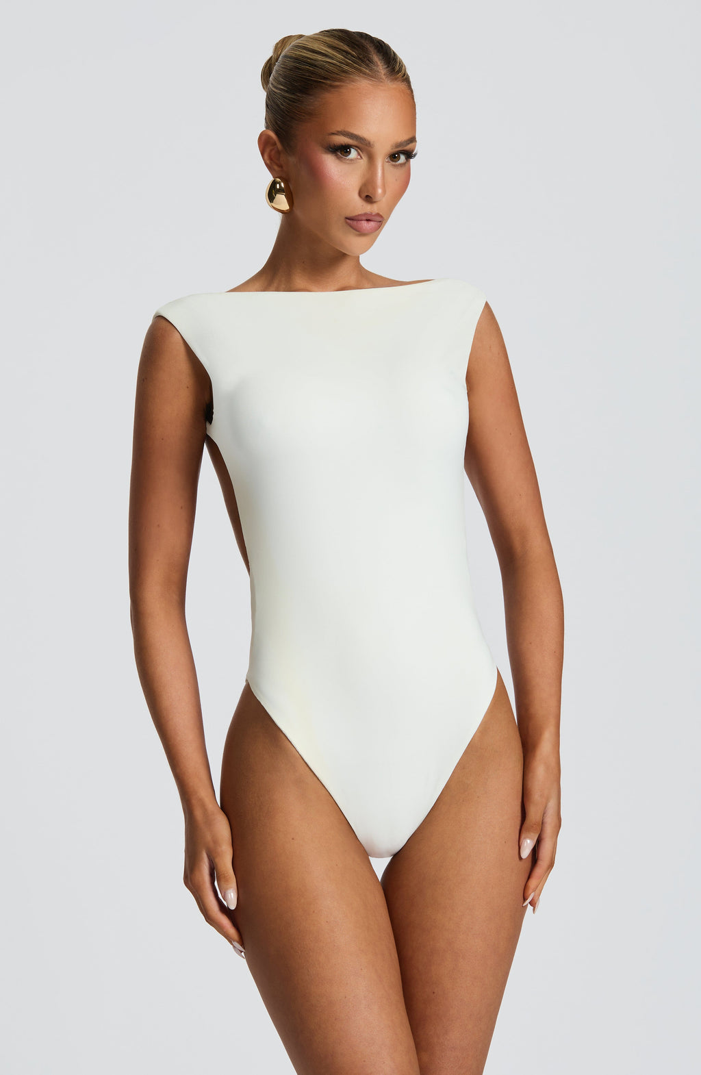 Tori Bodysuit - White - Napalia