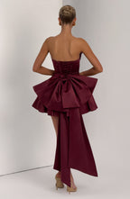 Trinity Mini Dress - Cherry Lacquer - Napalia