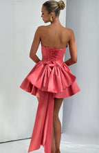 Trinity Mini Dress - Coral Pink - Napalia