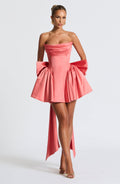 Trinity Mini Dress - Coral Pink - Napalia