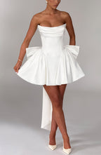 Trinity Mini Dress - Ivory - Napalia