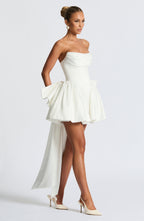 Trinity Mini Dress - Ivory - Napalia