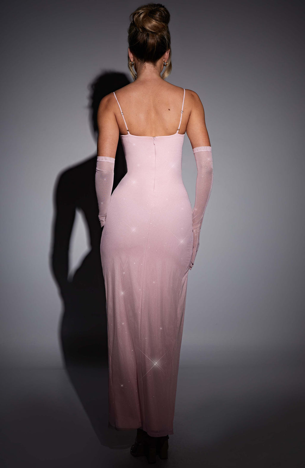 Trixie Maxi Dress - Pink Sparkle - Napalia
