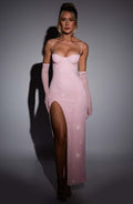 Trixie Maxi Dress - Pink Sparkle - Napalia