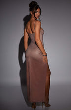 Trixie Maxi Dress - Sparkle Ombre Print - Napalia
