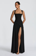 Tullulah Maxi Dress - Black - Napalia
