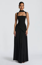Tullulah Maxi Dress - Black - Napalia