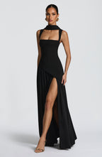 Tullulah Maxi Dress - Black - Napalia