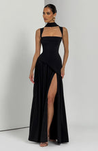 Tullulah Maxi Dress - Black - Napalia