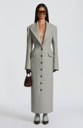 Ursula Coat - Light Grey - Napalia