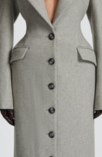 Ursula Coat - Light Grey - Napalia