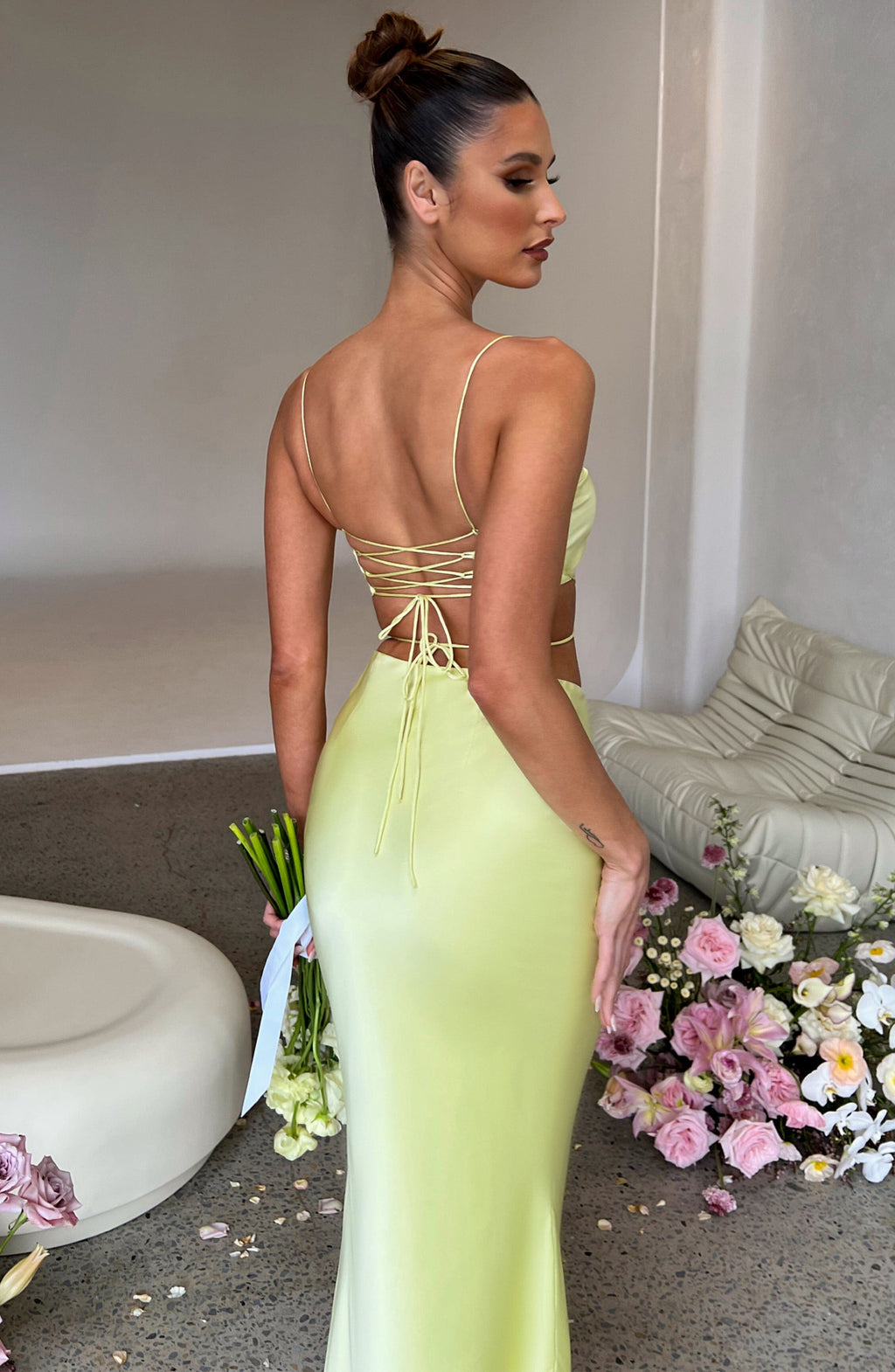 Valeria Top - Lime - Napalia