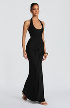 Veneda Maxi Dress - Black - Napalia