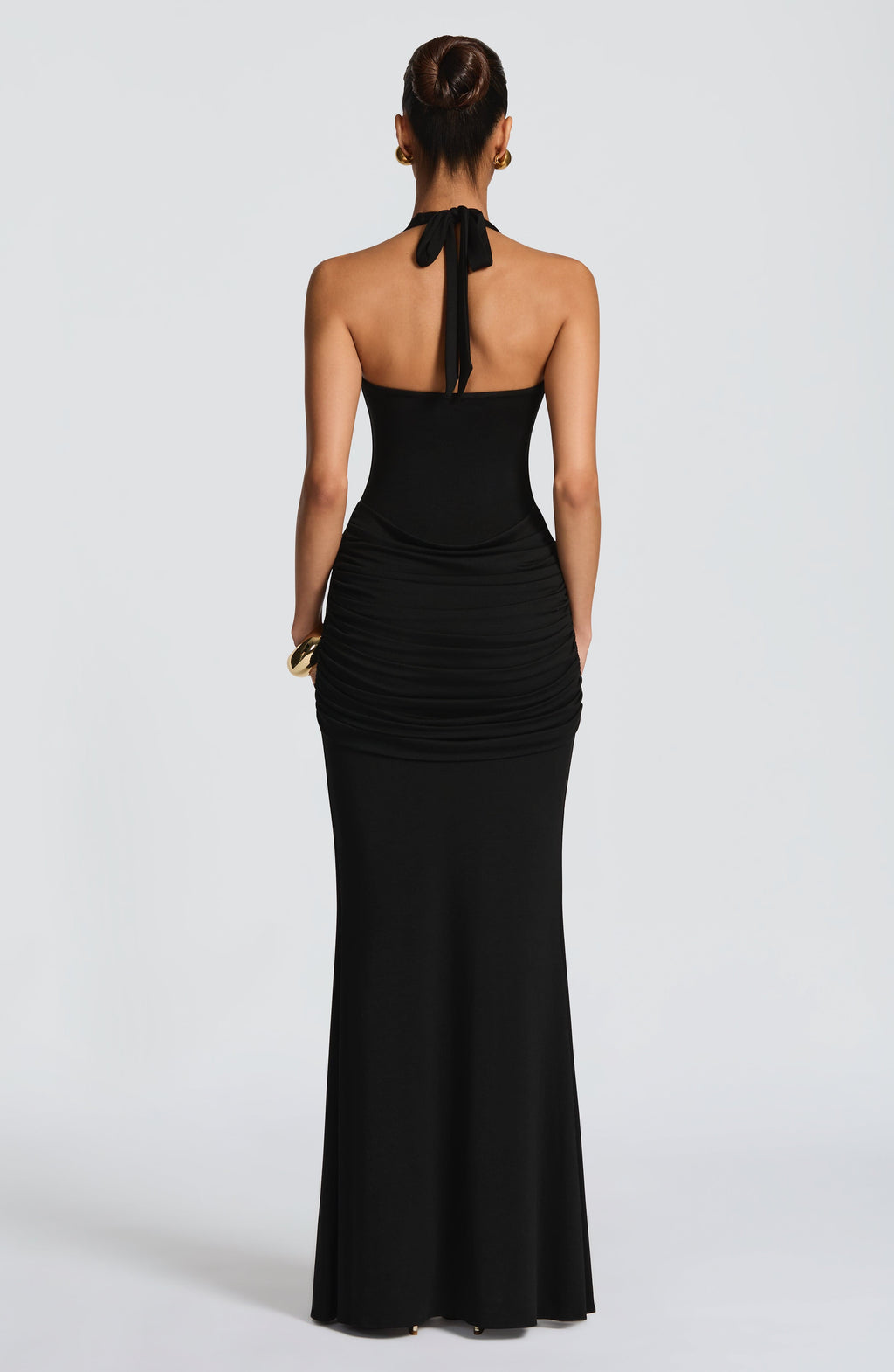 Veneda Maxi Dress - Black - Napalia