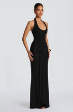 Veneda Maxi Dress - Black - Napalia