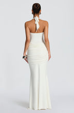 Veneda Maxi Dress - Ivory - Napalia