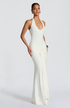Veneda Maxi Dress - Ivory - Napalia