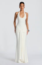 Veneda Maxi Dress - Ivory - Napalia