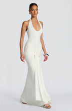 Veneda Maxi Dress - Ivory - Napalia