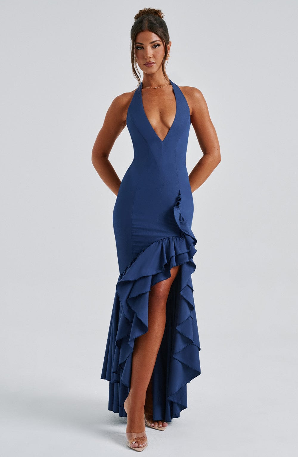 Veronique Maxi Dress - Navy - Napalia
