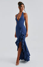 Veronique Maxi Dress - Navy - Napalia