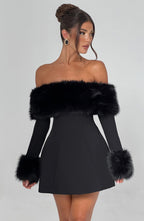 Villanelle Mini Dress - Black - Napalia