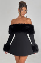 Villanelle Mini Dress - Black - Napalia