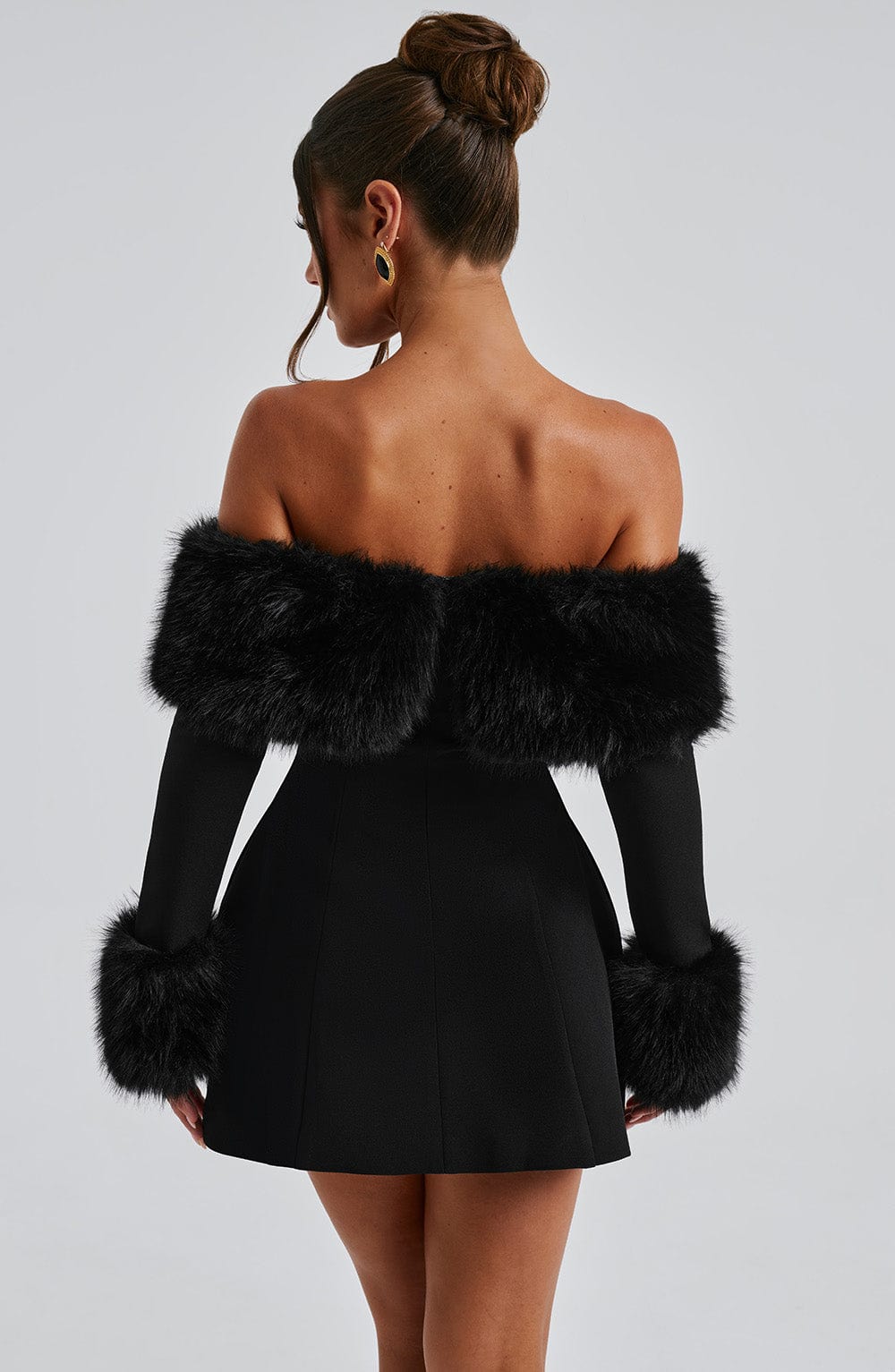 Villanelle Mini Dress - Black - Napalia