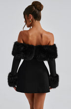 Villanelle Mini Dress - Black - Napalia