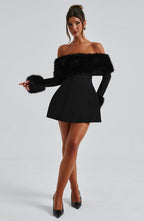 Villanelle Mini Dress - Black - Napalia