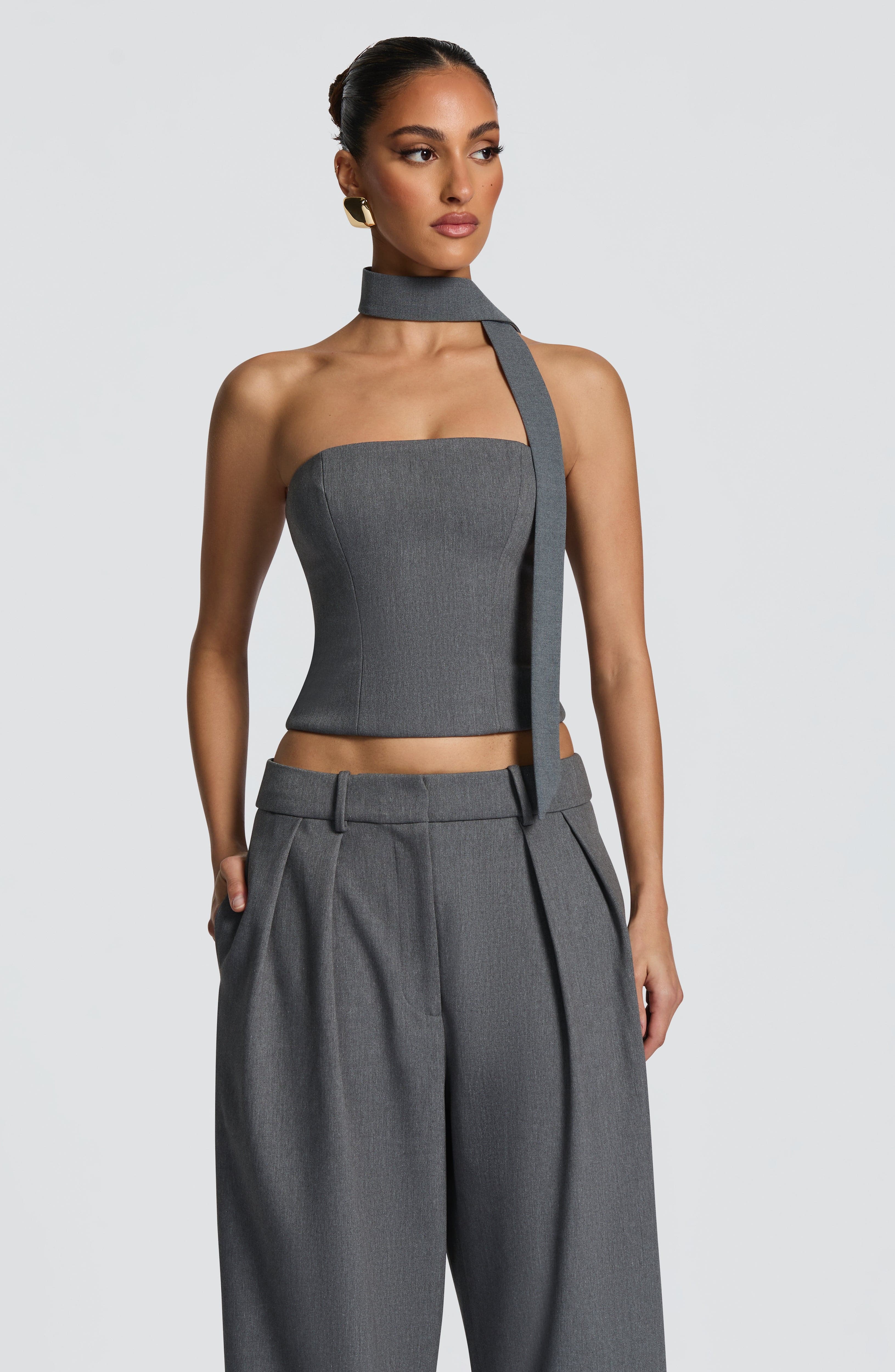 Vinnie Scarf - Grey Marl - Napalia