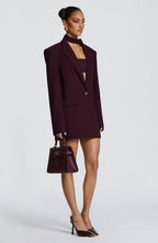 Vinnie Scarf - Plum - Napalia
