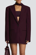 Vinnie Scarf - Plum - Napalia