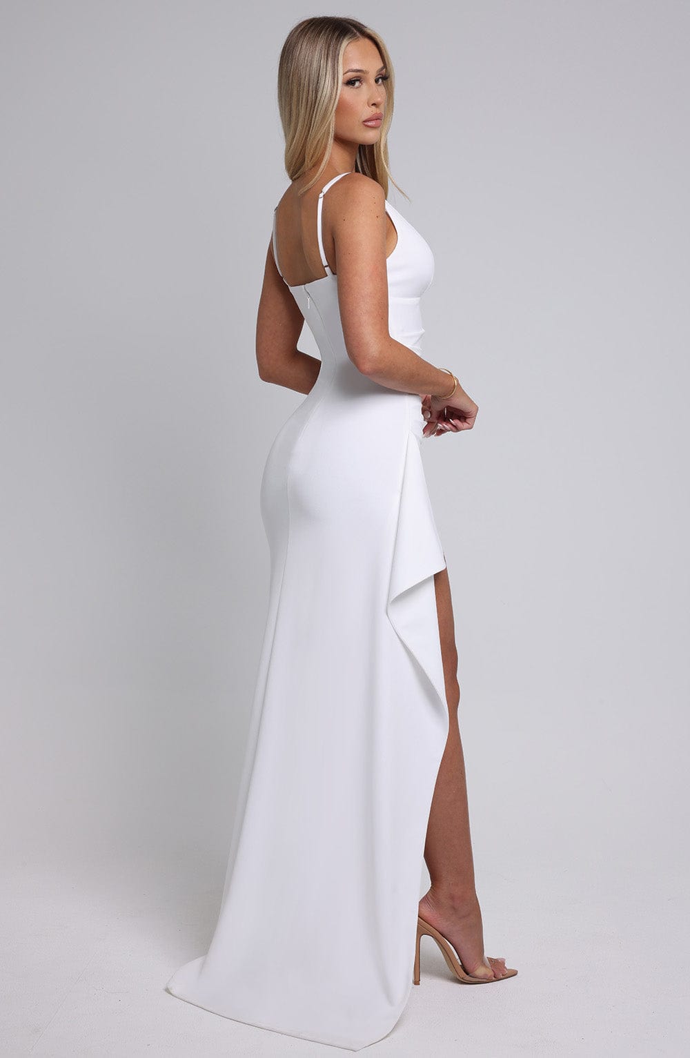 Violetta Maxi Dress - Ivory - Napalia