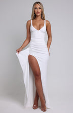 Violetta Maxi Dress - Ivory - Napalia