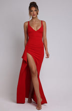 Violetta Maxi Dress - Red - Napalia