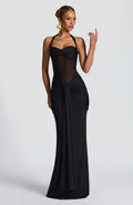 Vixen Maxi Dress - Black - Napalia
