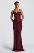 Vixen Maxi Dress - Cherry Lacquer - Napalia