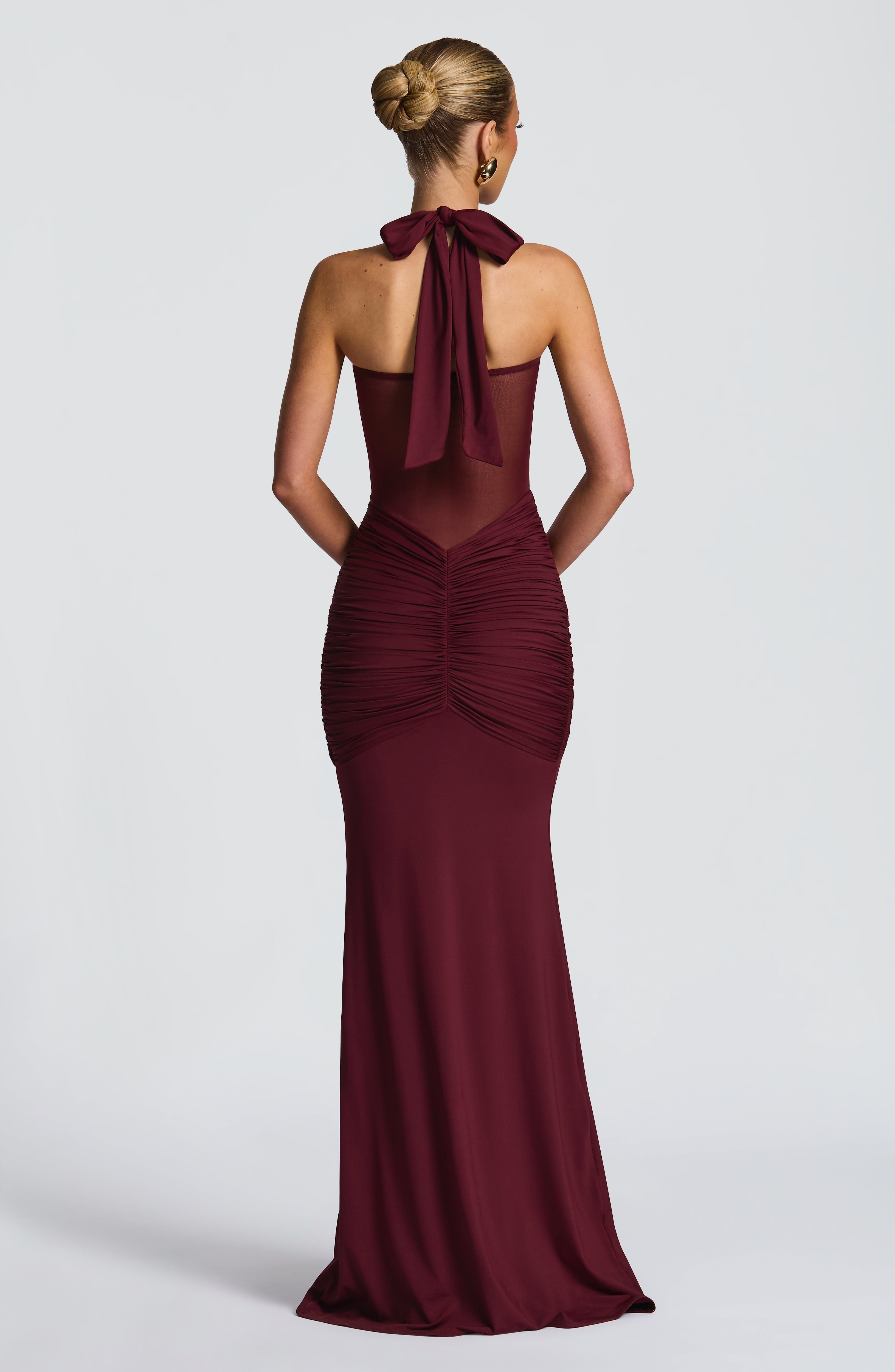 Vixen Maxi Dress - Cherry Lacquer - Napalia